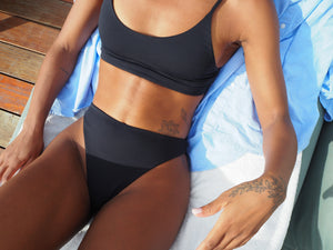 NEW HIGH WAIST BRIEF BLACK