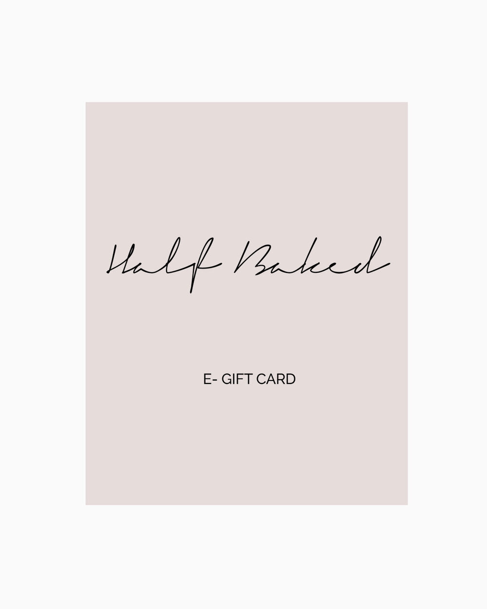GIFT CARD